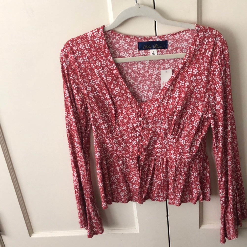 NWT Francesca’s Blouse